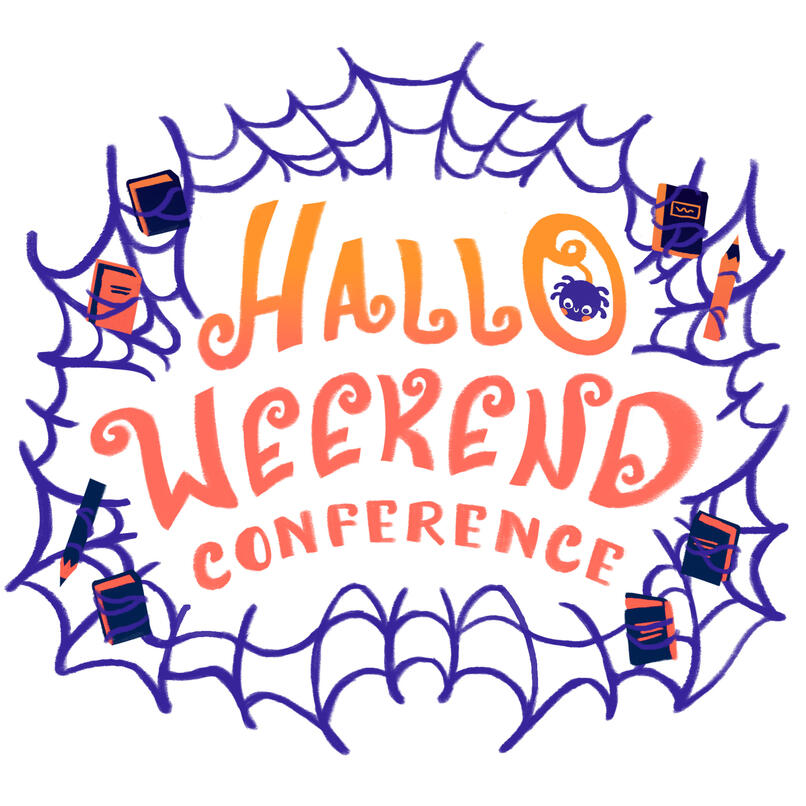 SCBWI Iowa Halloweekend Graphic 2025