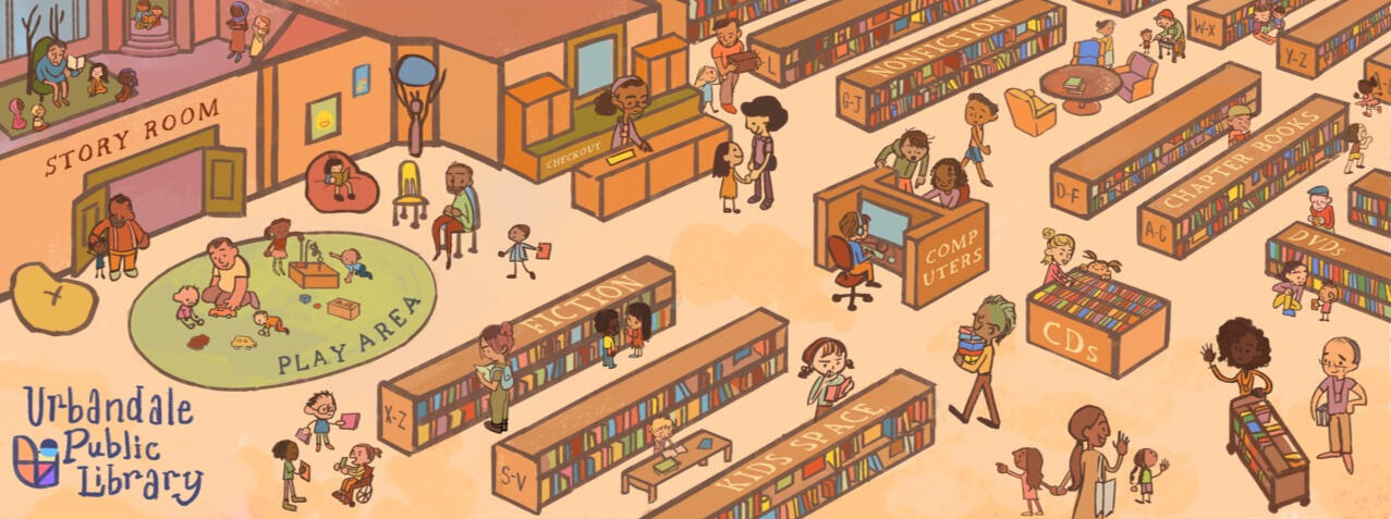Urbandale Public Library Map