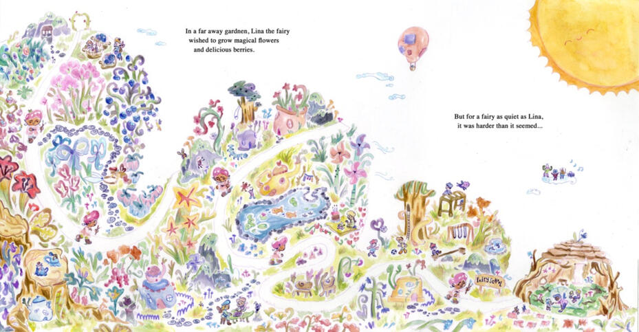 Little Sprout Pleaseee Come Out! Spread